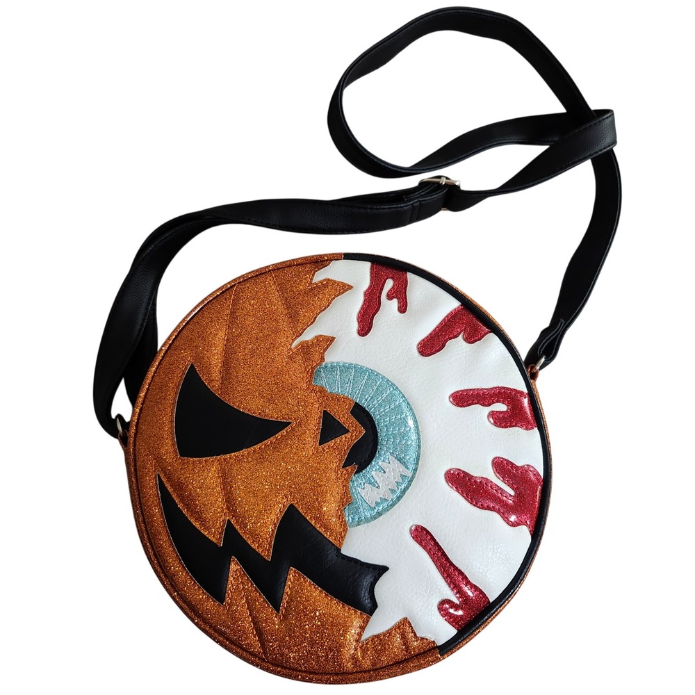 Mishka x Love Pain Keep Watch Jack O Lantern Crossbody Bag Orange Pumpkin Kult